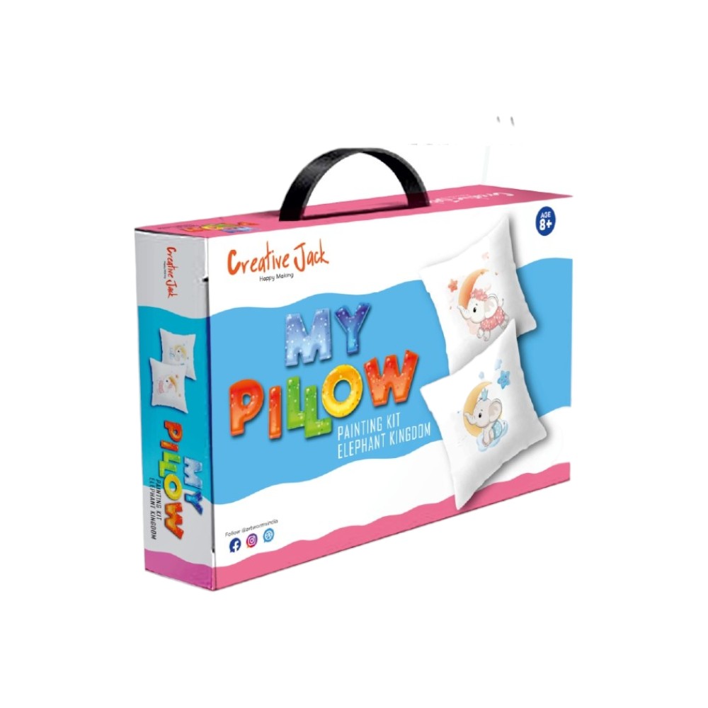 Creative Jack My Pillow Painting Kit for Kids Age 6 Plus - DIY Art Set